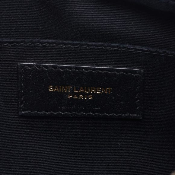 Saint Laurent Lou Camera Leather Shoulder Bag Black - Picture 6 of 6